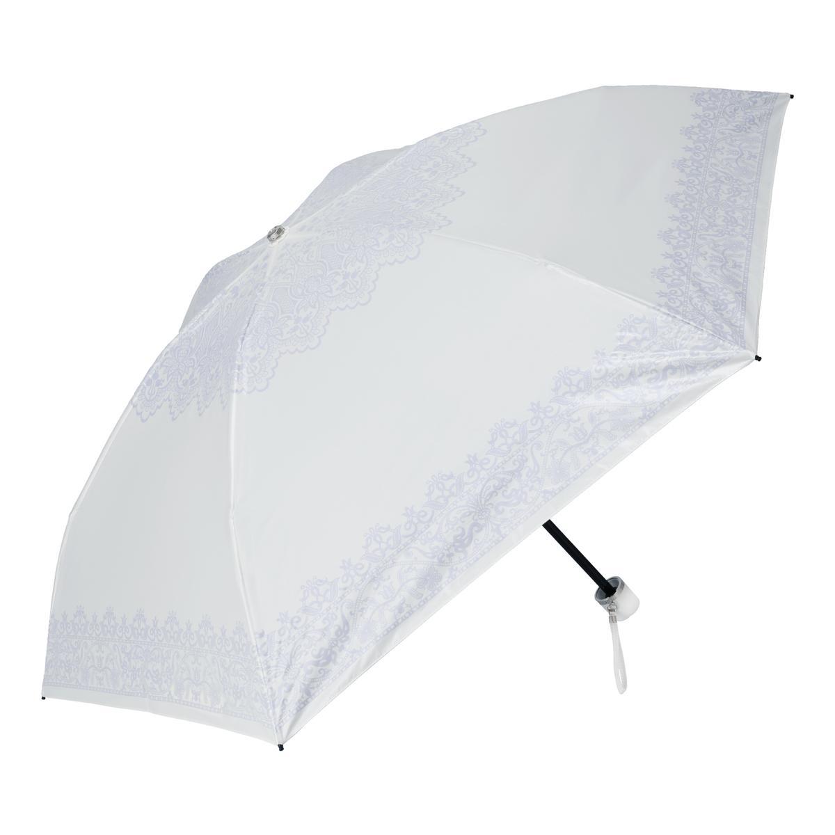 UVION プレミアムホワイトパール高機能 折傘レースの商品写真