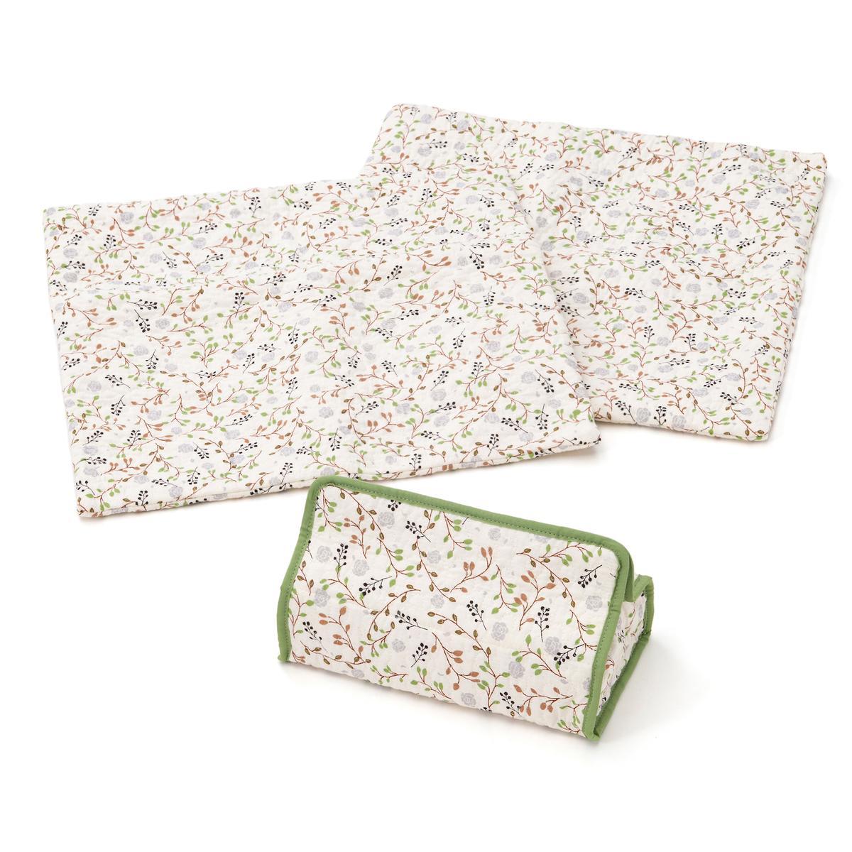 ふわさらコットンのイブル ティッシュカバー&クッションカバーの商品写真