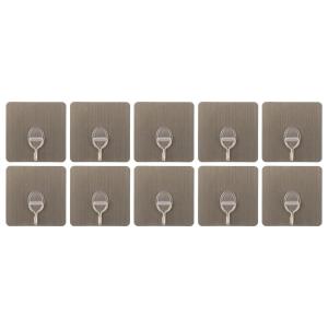 貼って剥がせる吸着フック耐荷重約5kg 10点セットの商品写真