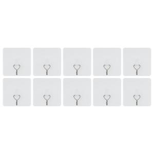 貼って剥がせる吸着フック耐荷重約5kg 10点セットの商品写真