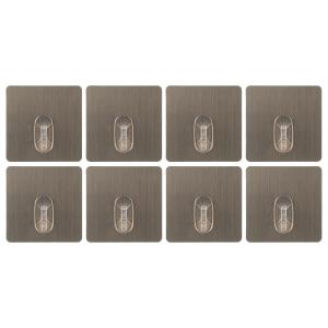 貼って剥がせる吸着フック耐荷重約10kg 8点セットの商品写真