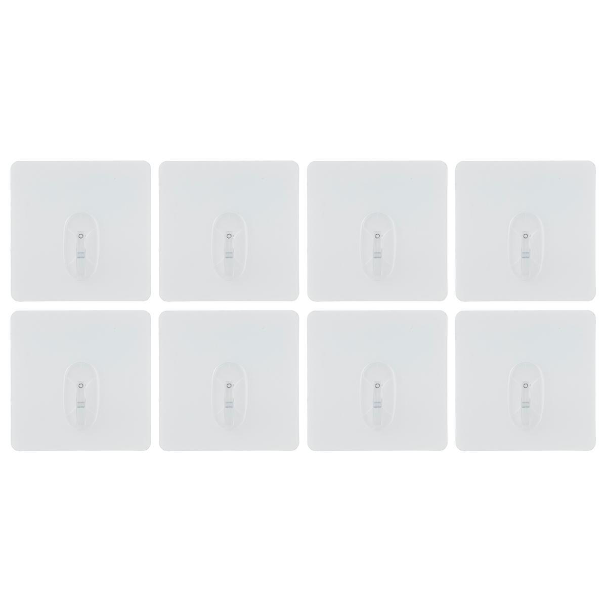 貼って剥がせる吸着フック耐荷重約10kg 8点セットの商品写真