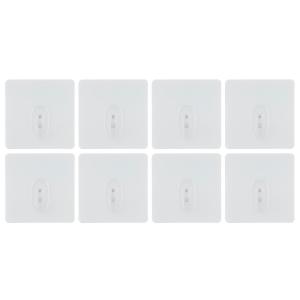 貼って剥がせる吸着フック耐荷重約10kg 8点セットの商品写真