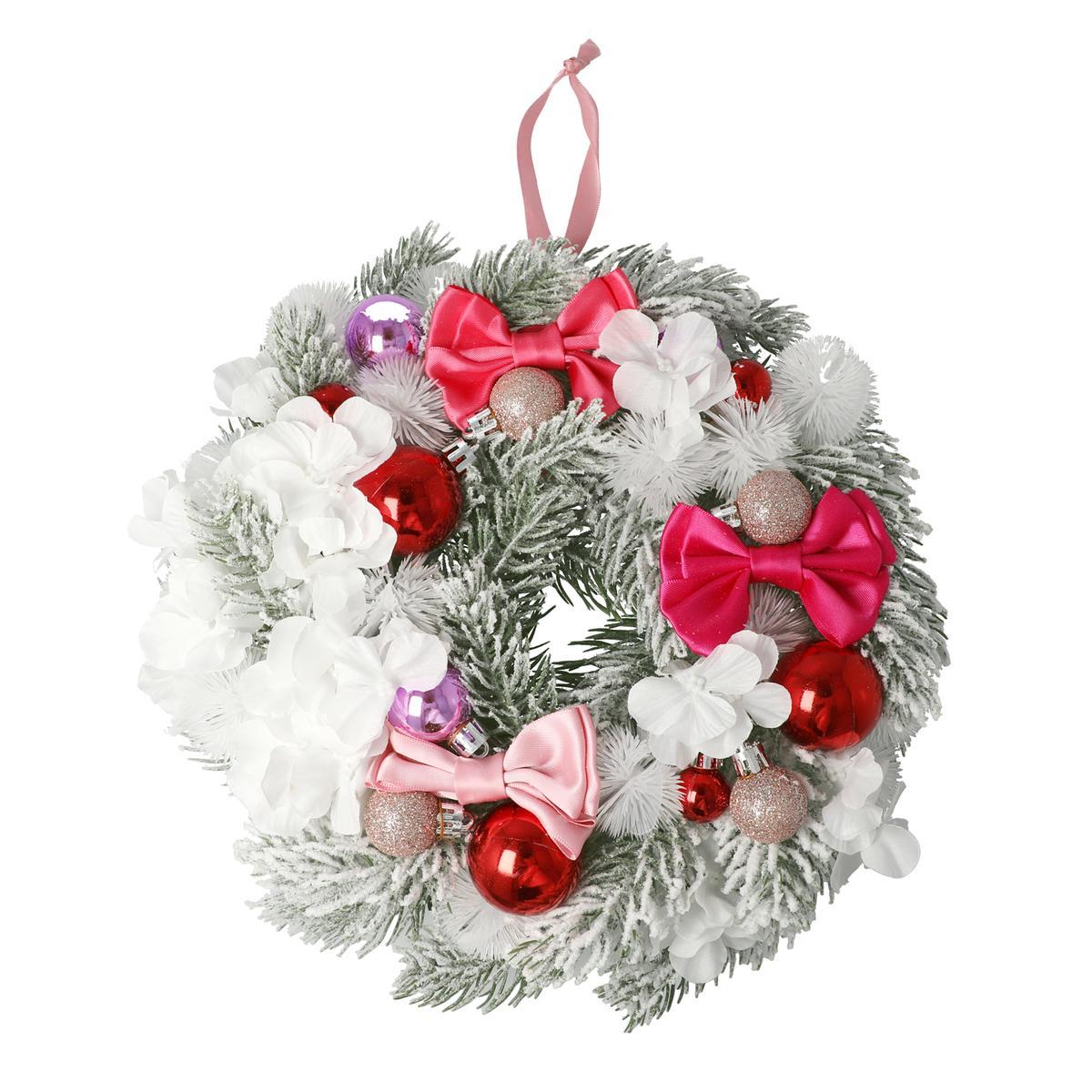 LUMIDA LED オーナメントリース 自動オンオフタイマー付の商品写真