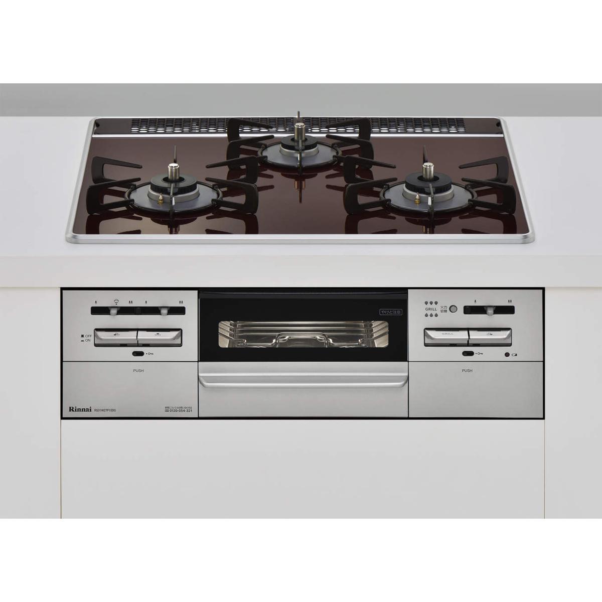 リンナイ ビルトインガスコンロ 設置廃棄込 ココットプレート付の商品写真