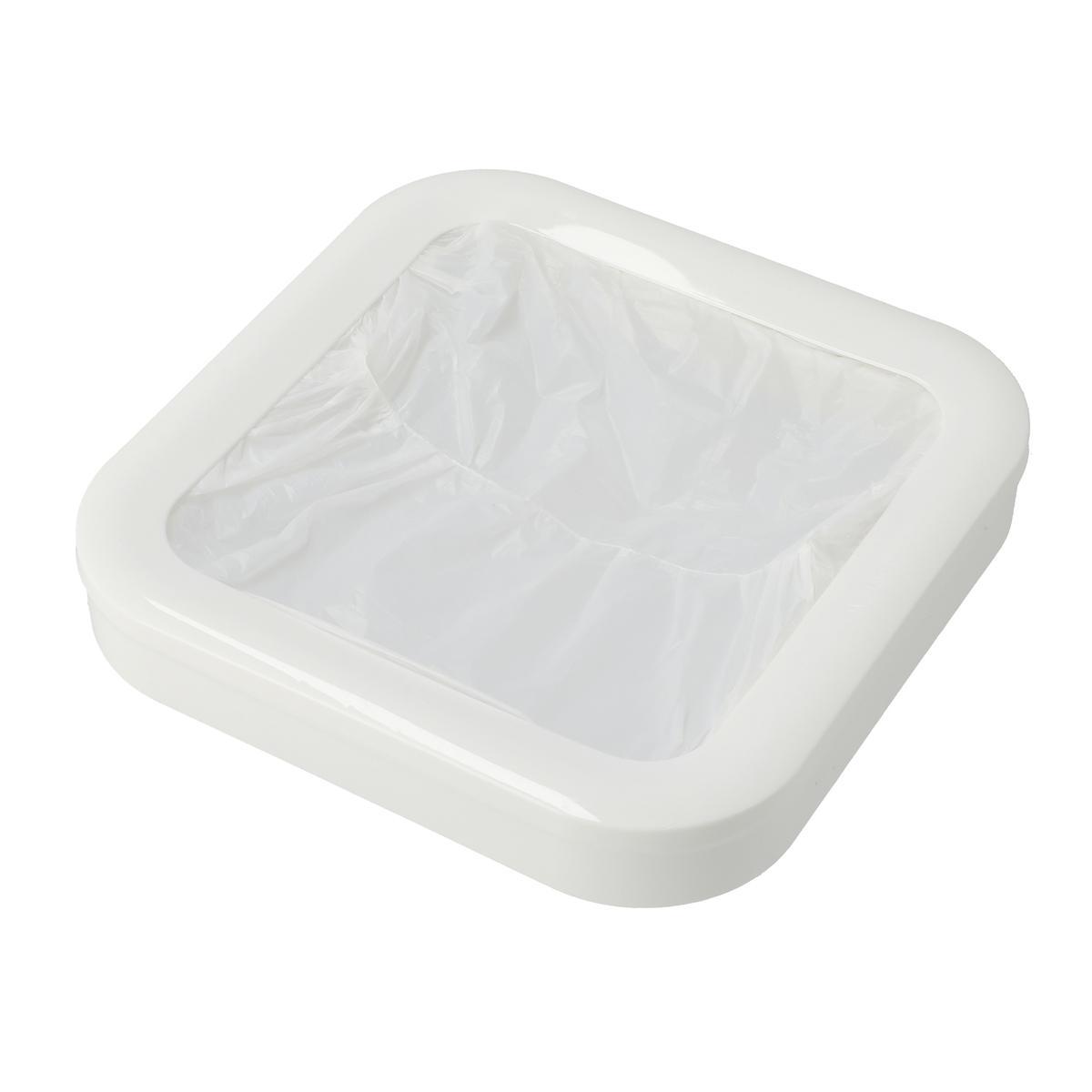 全自動スマートゴミ箱 専用リフィル6個セット ホワイトの商品写真