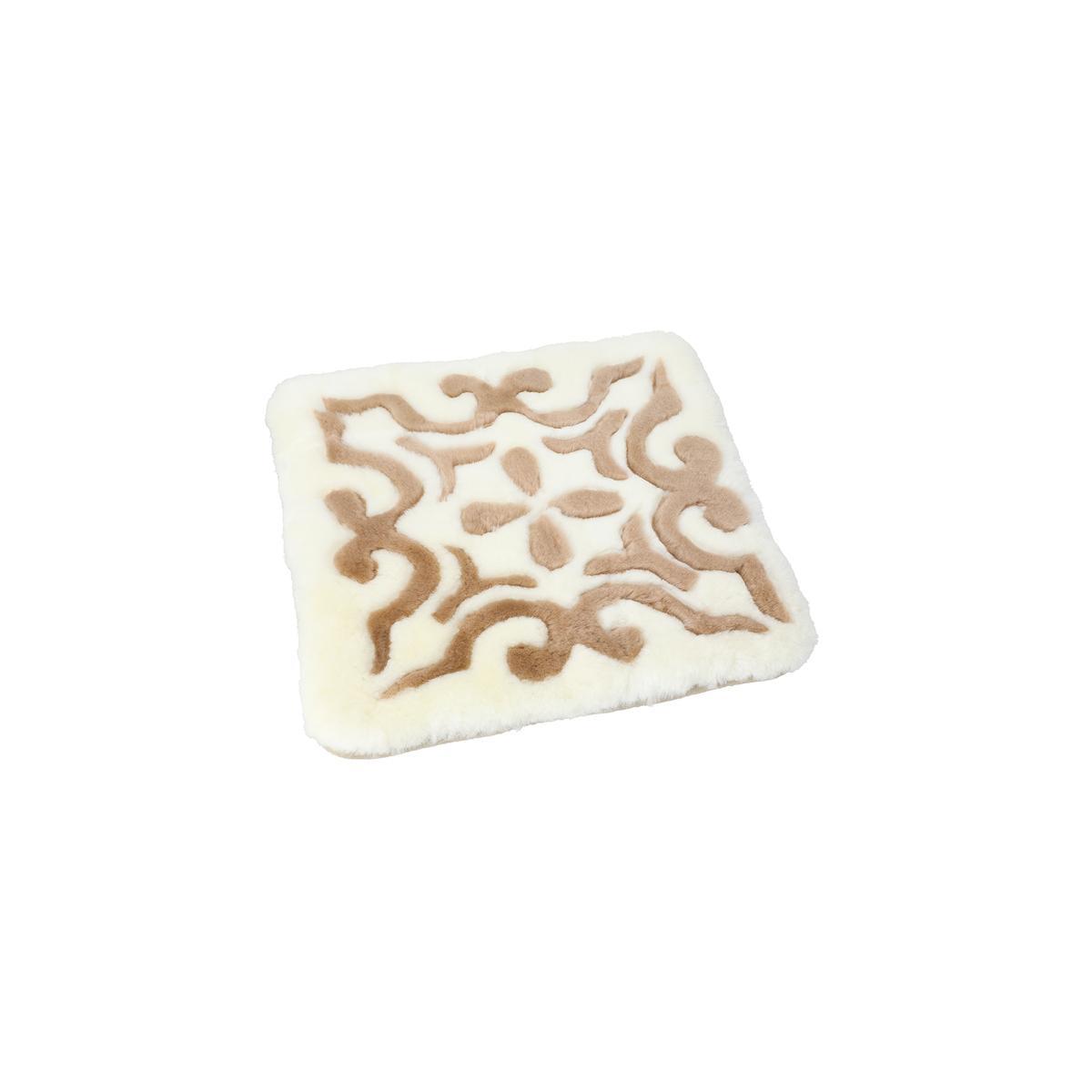 ムートン北欧風デザインマットの商品写真