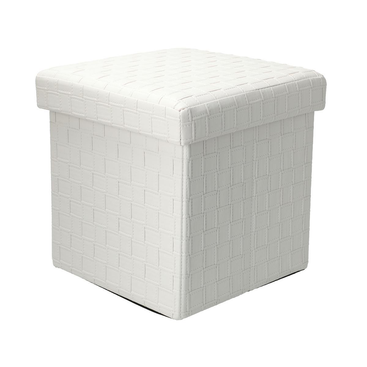 おしゃれに収納 コンパクトスツール[四角形]の商品写真