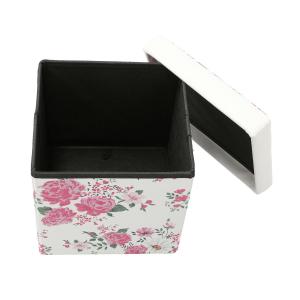 おしゃれに収納 コンパクトスツール[四角形]の商品写真