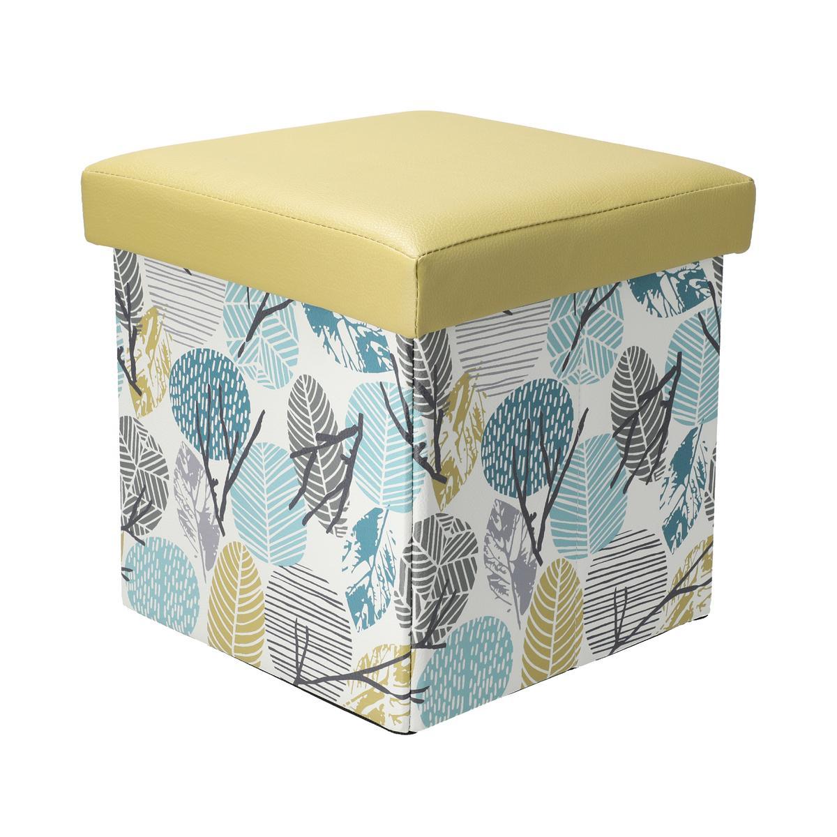 おしゃれに収納 コンパクトスツール[四角形]の商品写真