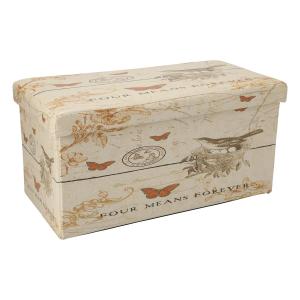 おしゃれに収納 コンパクトスツール[長方形]の商品写真