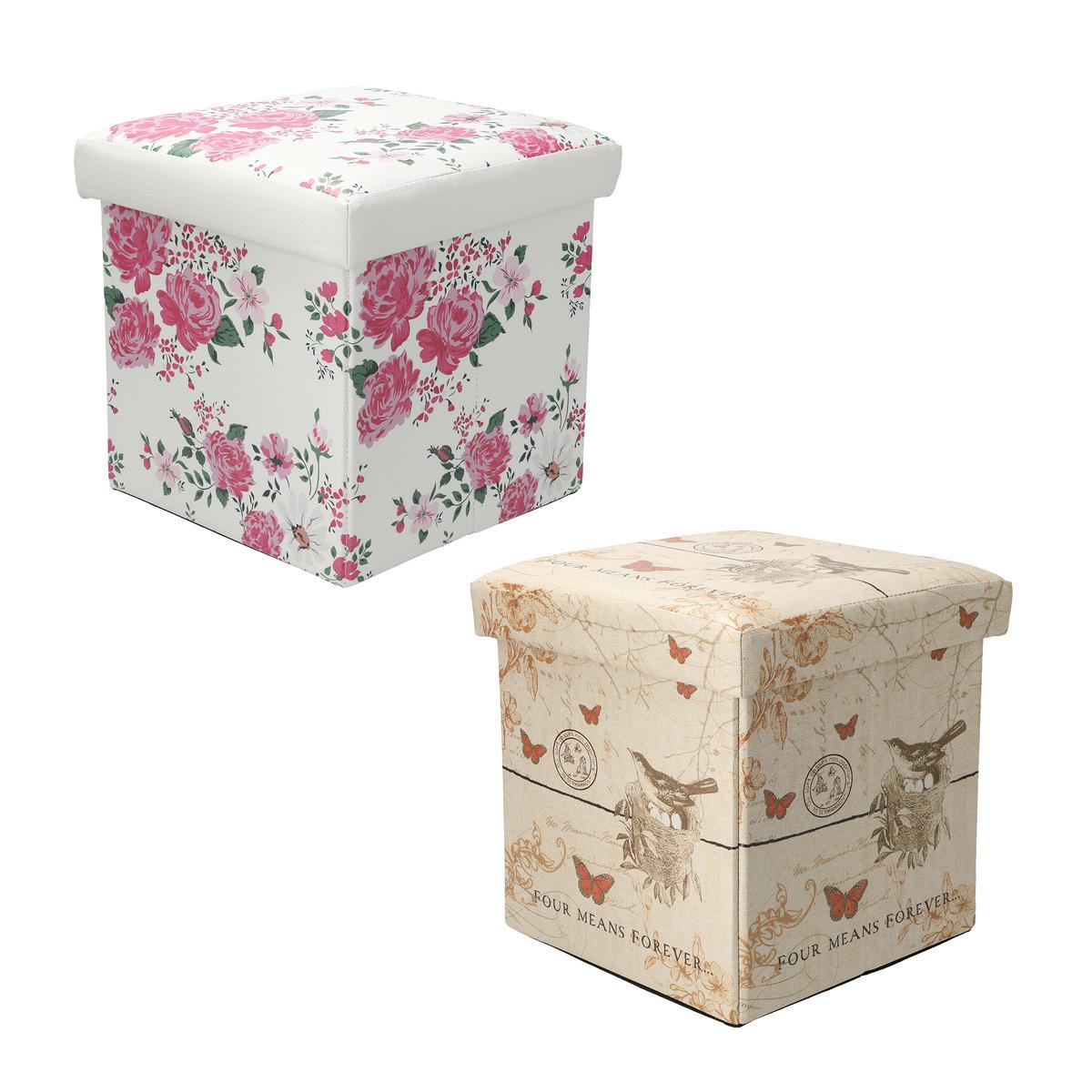 コンパクトスツール[四角形] カラーが選べる2点セットの商品写真