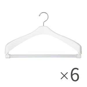 コジマジック収育のススメ スーツハンガー6本セットの商品写真
