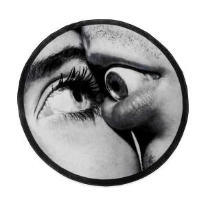 Seletti Wears Toiletpaper Rug:ラウンド Eye & Mouthの商品写真