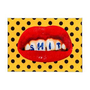 Seletti Wears Toiletpaper Rug:スクエア Teethの商品写真