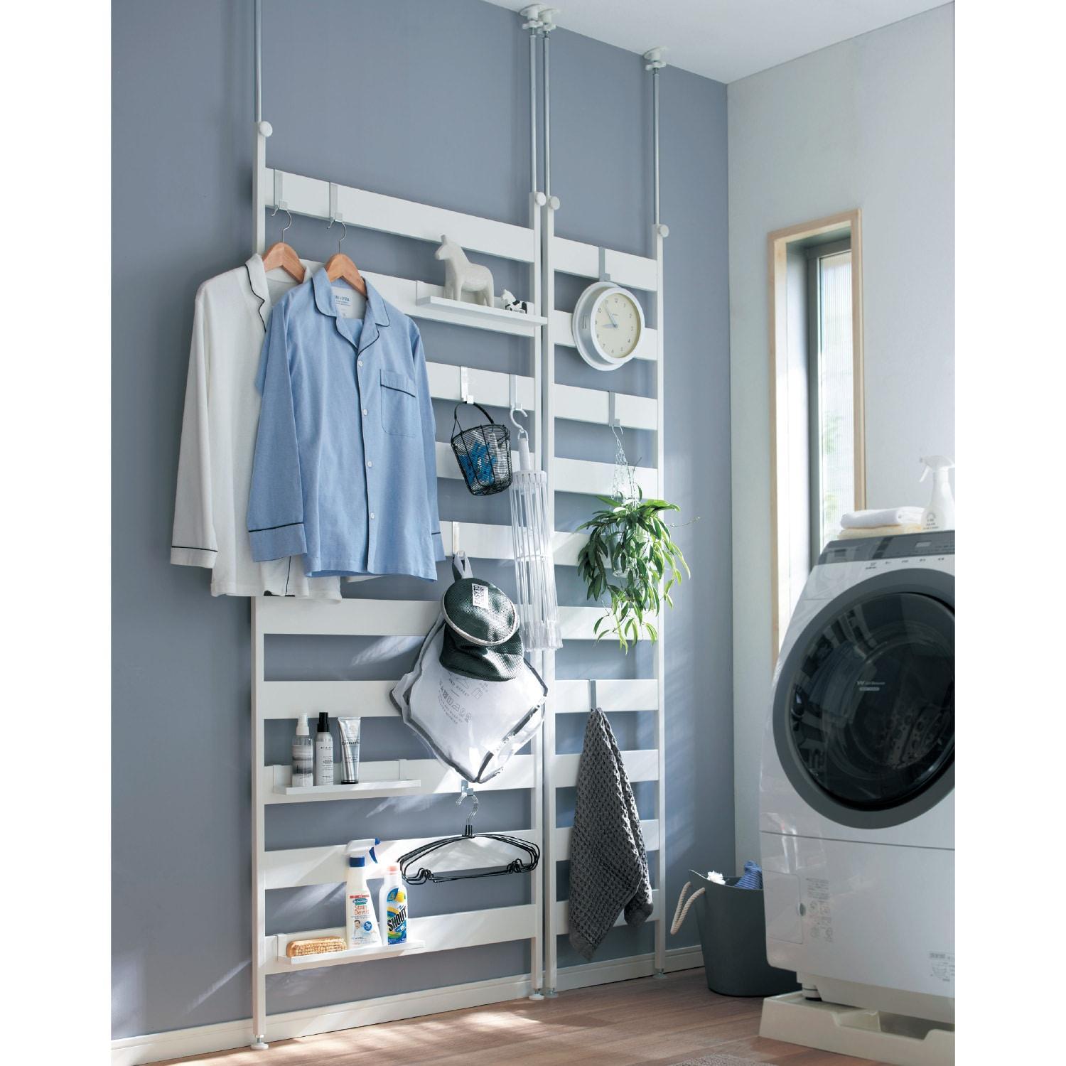 突っ張りラダーラック 【壁面ラック 累計販売点数3万点突破】の商品写真