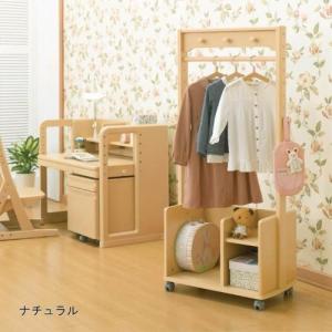 収納付きハンガーラックの商品写真