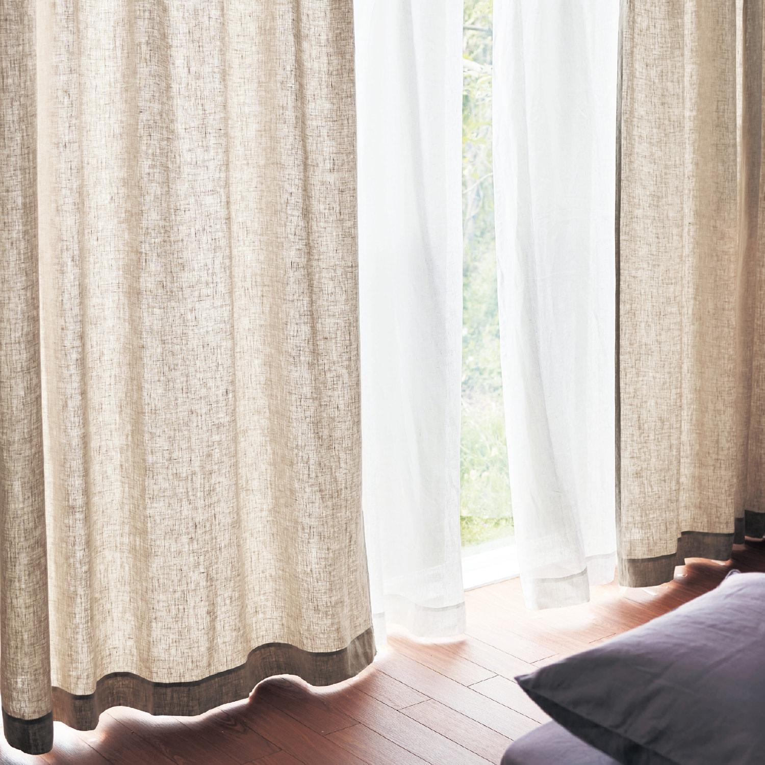 フレンチリネンカーテンの商品写真