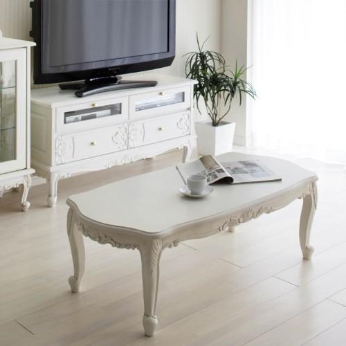 クラッシック調リビングローテーブルの商品写真