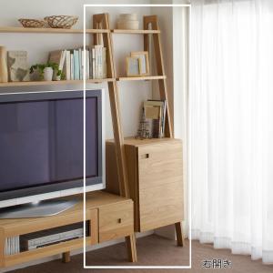 オーク材のサイドキャビネットの商品写真