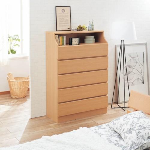 幅が選べる簡単組み立てチェスト(高さ133cm)の商品写真