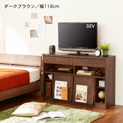 引出し付きフラップキャビネットの商品写真