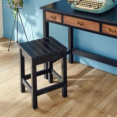 カラーが選べるカントリー風スツールの商品写真