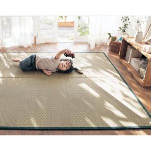 国産無染土・無染色のい草ラグ国産無染土・無染色のい草ラグの商品写真