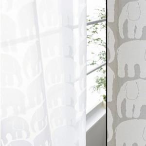 防炎デザインレースカーテン