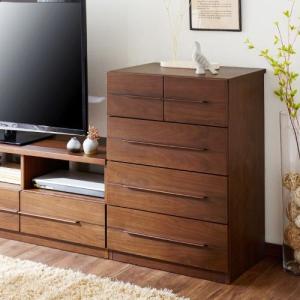 ウォルナット材のチェストの商品写真