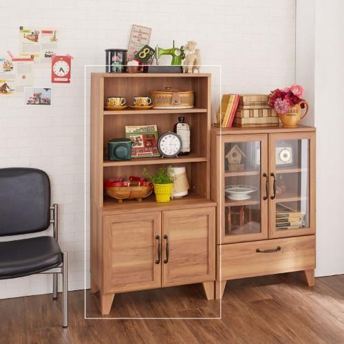 【大型商品送料無料】レトロカントリー風本棚の商品写真