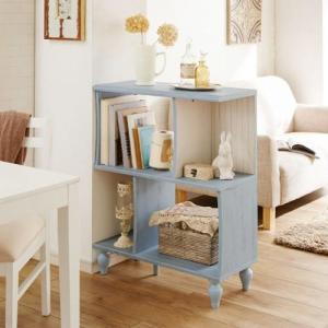 フレンチシャビー風パーテーションラックの商品写真