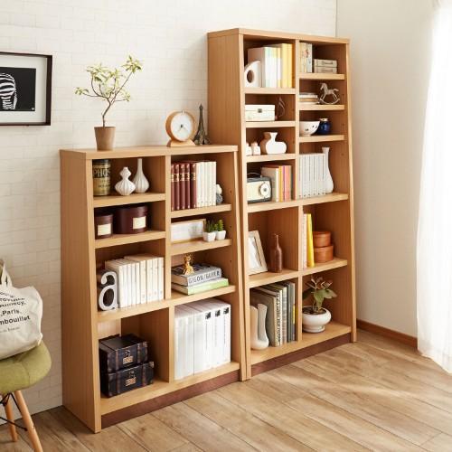 頑丈棚板のシンプル本棚・オープンラックの商品写真