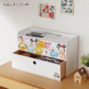 引き出し付きコード&タップボックス「ディズニー ツムツム」の商品写真