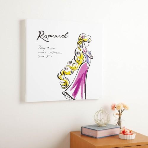 大きいサイズのファブリックパネル(50×50cm)「ラプンツェル」の商品写真