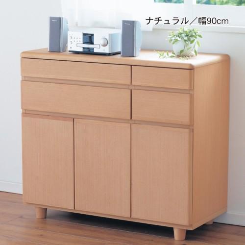 丸みがやさしいキャビネットの商品写真