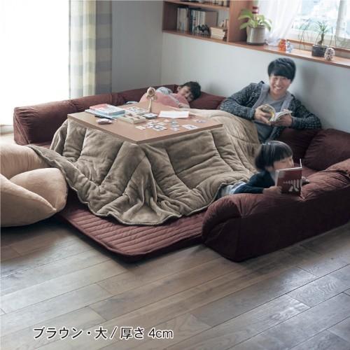 ダブルコーナークッションセット(フロアローソファー)の商品写真