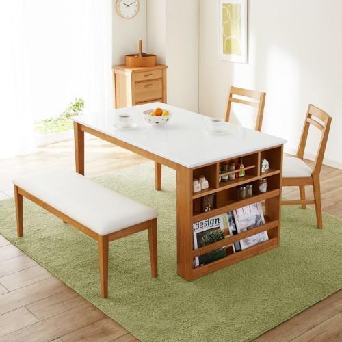 棚付きダイニングテーブルの商品写真