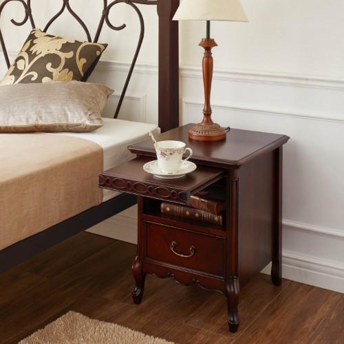 クラシック調ナイトテーブルの商品写真