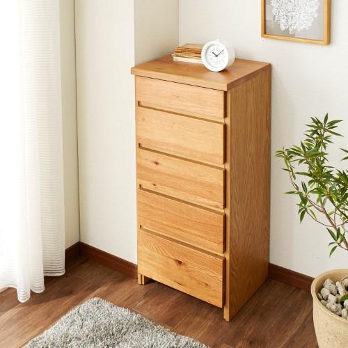 オーク材のリビングチェストの商品写真