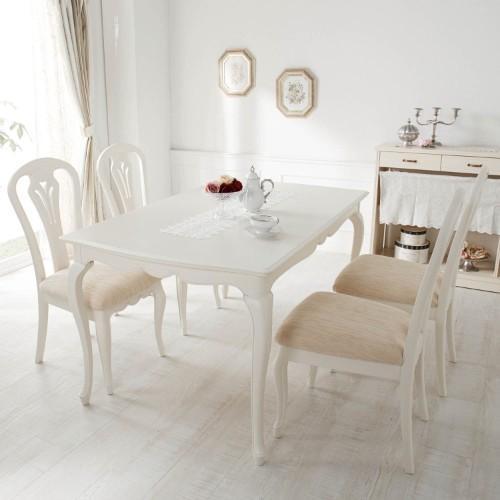 クラシック調ダイニングテーブル<4人用/6人用>の商品写真