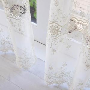 トルコ刺繍レースカーテン