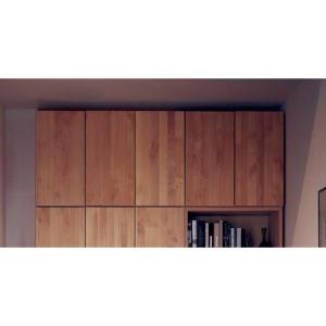 あたたかみのあるアルダー材の壁面上置きの商品写真