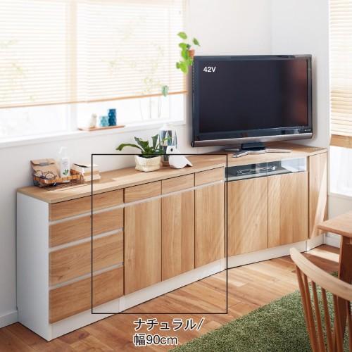 少し高めのリビングキャビネットの商品写真