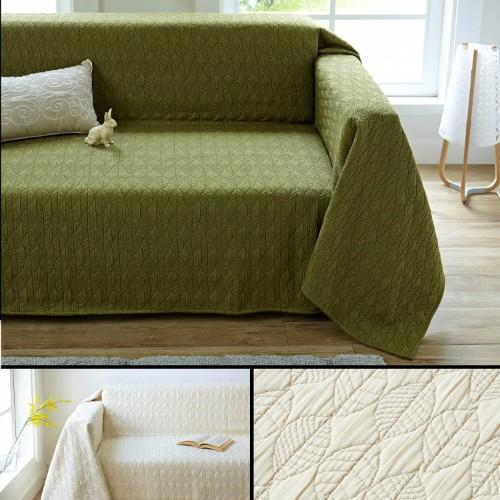 ふくれ織りリーフマルチカバーの商品写真