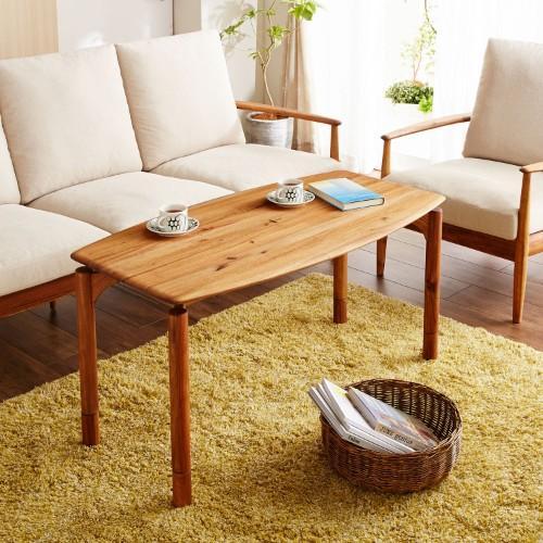 高さ調節のできるリビングローテーブルの商品写真