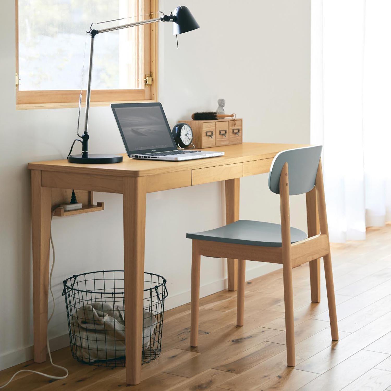 奥行が選べるパソコンデスク<幅80/幅100/幅120/幅140cm>の商品写真