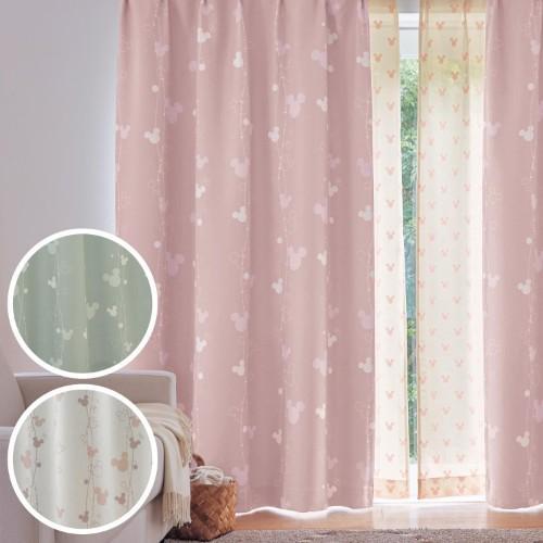 【オーダー】遮光オーダーカーテン「ミッキーミチーフ」の商品写真