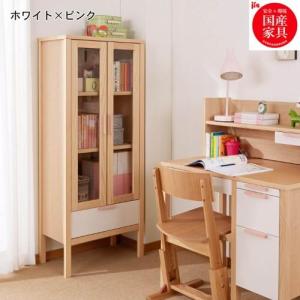 ガラス扉のシンプルラックの商品写真