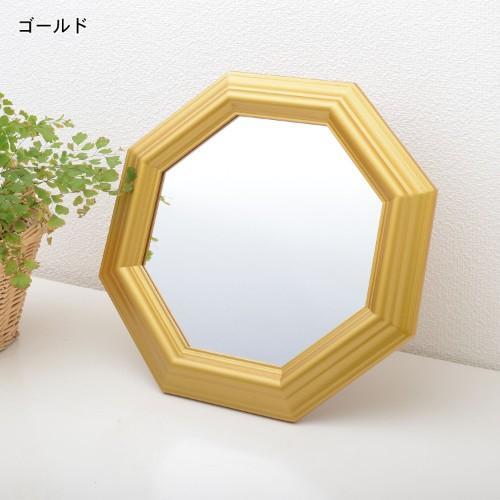 スタンド・壁掛け両用風水八角ミラーの商品写真